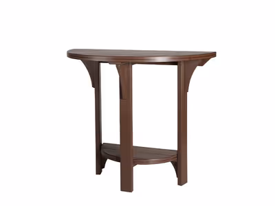 46" 1/2 Round Bar Table