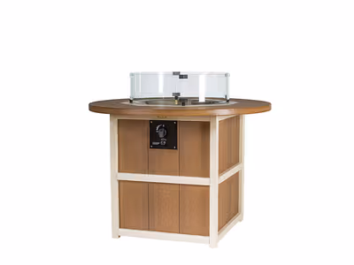 SummerSide Round Fire Dining Table